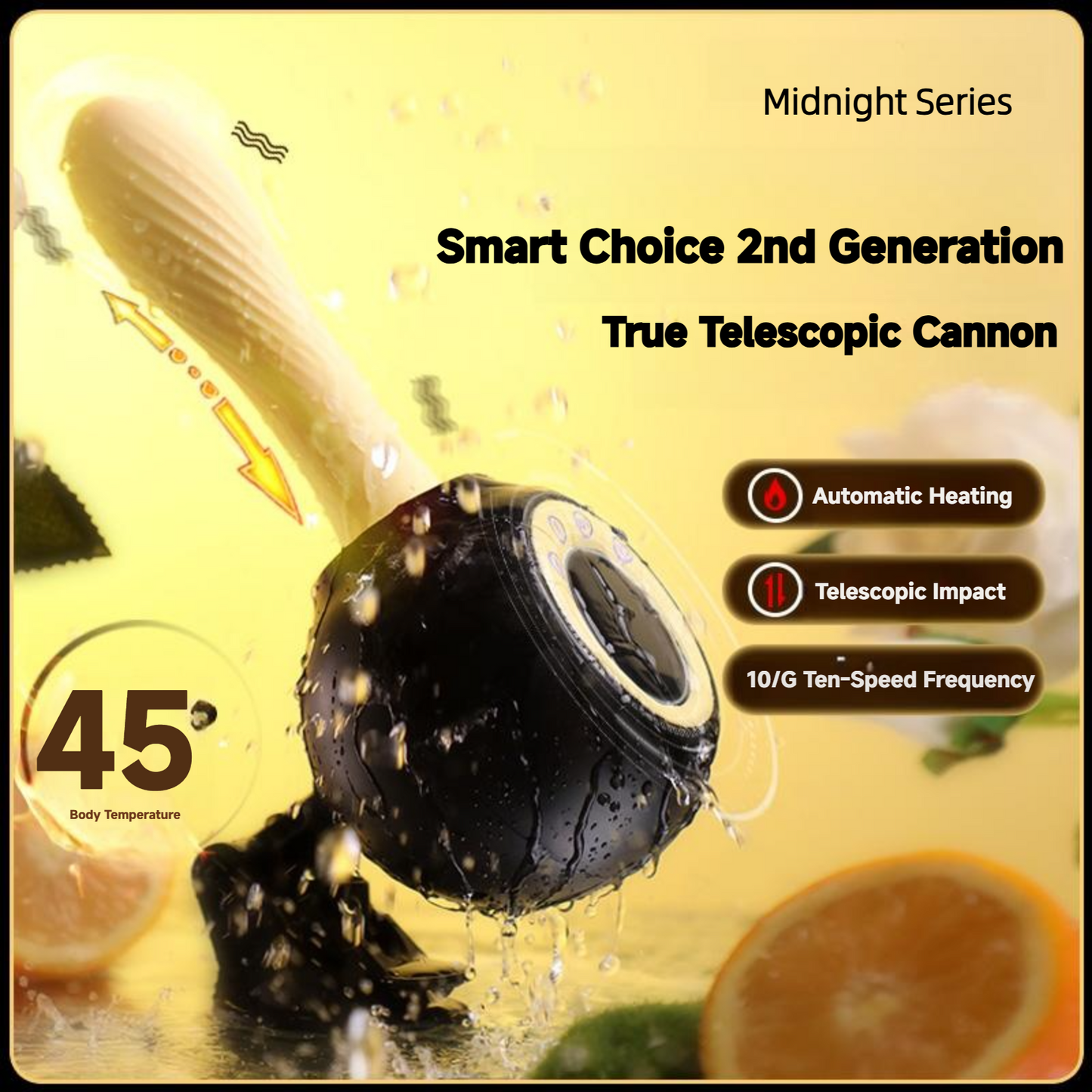 S.P&L Smart Automatic Heated Retractable Dildo Machine for Ultimate Pleasure.