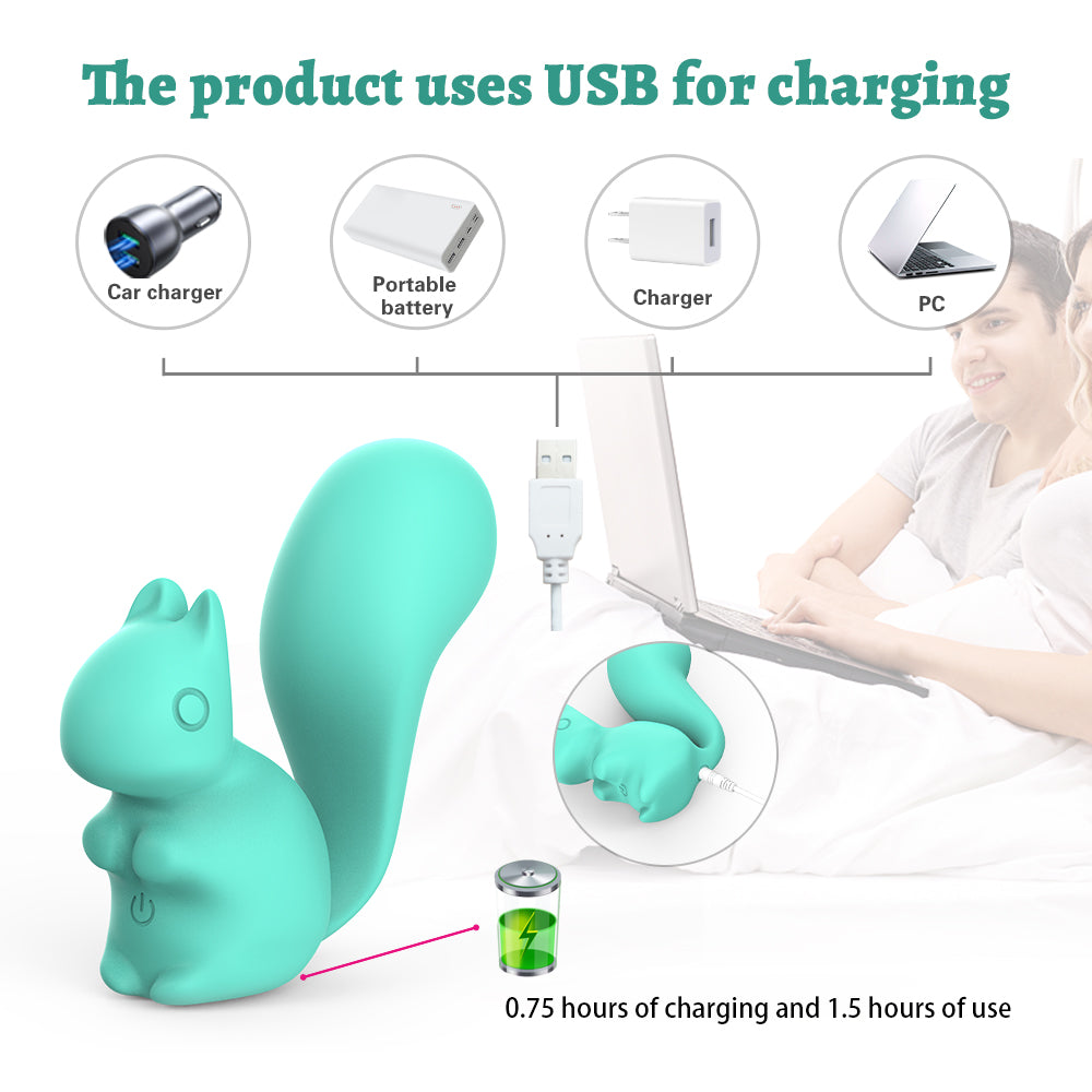 S.P&L Nerdy Squirrel Vibrator