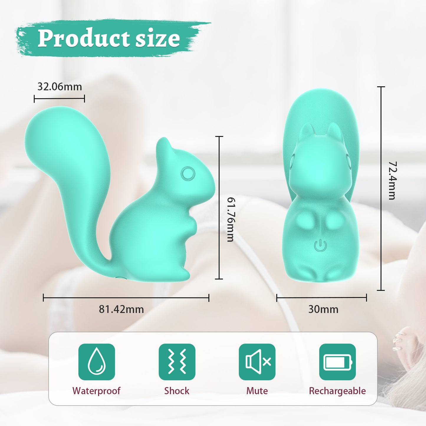 S.P&L Nerdy Squirrel Vibrator
