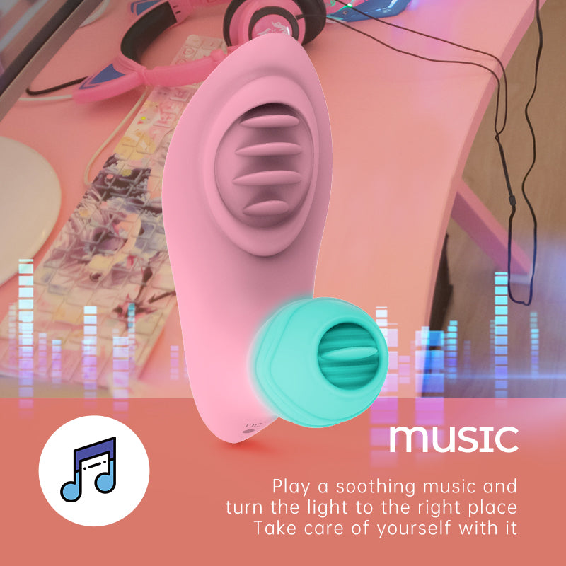 S.P&L Angel Invisible Wear Massage Anal Plug-Double Head