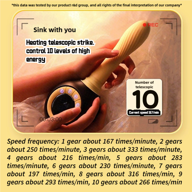 S.P&L Smart Automatic Heated Retractable Dildo Machine for Ultimate Pleasure.